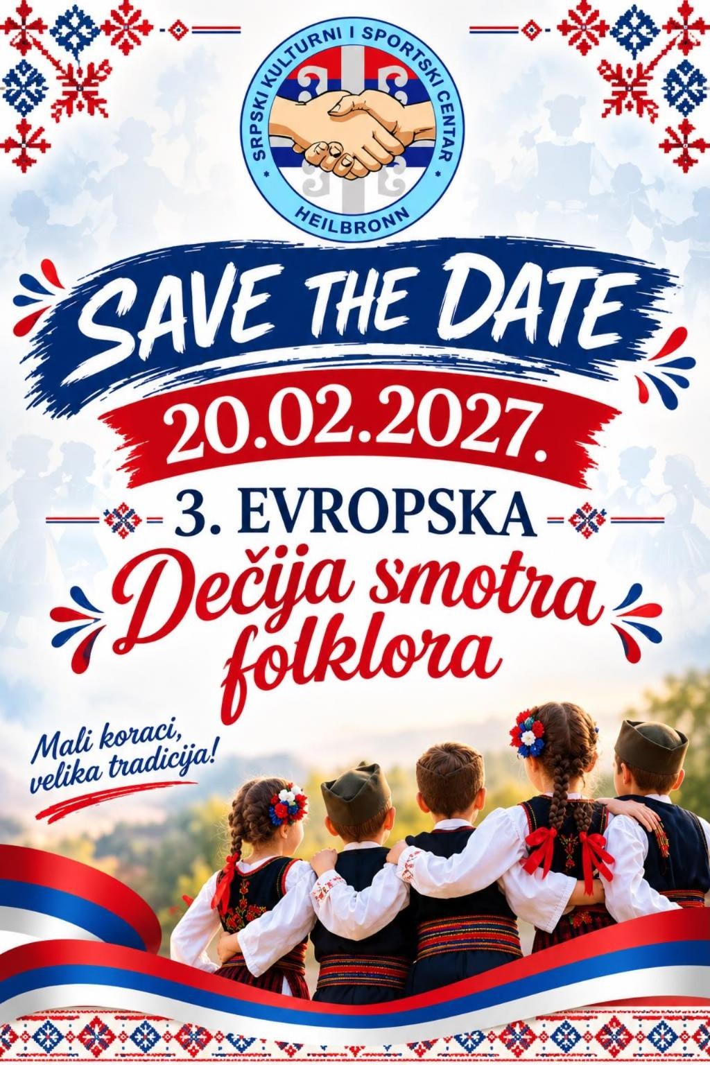 Save the date: 3. Evropska dečija smotra folklora